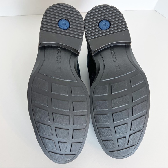 ✖️SOLD✖️•ECCO• NWOB Kenton Oxford Tie Dress Shoe in Black Oiled Suede - Picture 11 of 13